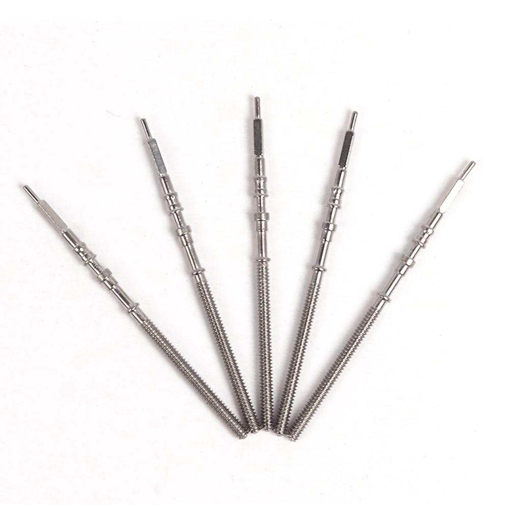 5pcs Watch Repair Movement Adapter Metal Watch Chain Handle Modification for NH35 NH36 NH38 NH39