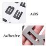 ABS Logo Range Letters Rover Letters Emblem Car Front Hood Bonnet Badge Rear Trunk Sticker For Land R  L322 L320 L494 L405
