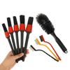 1 Набор щеток для чистки автомобиля, моющая перчатка, полотенце, губка для автомобиля, кожа, вентиляционные отверстия, инструменты для чистки дисков, набор щеток для детализации