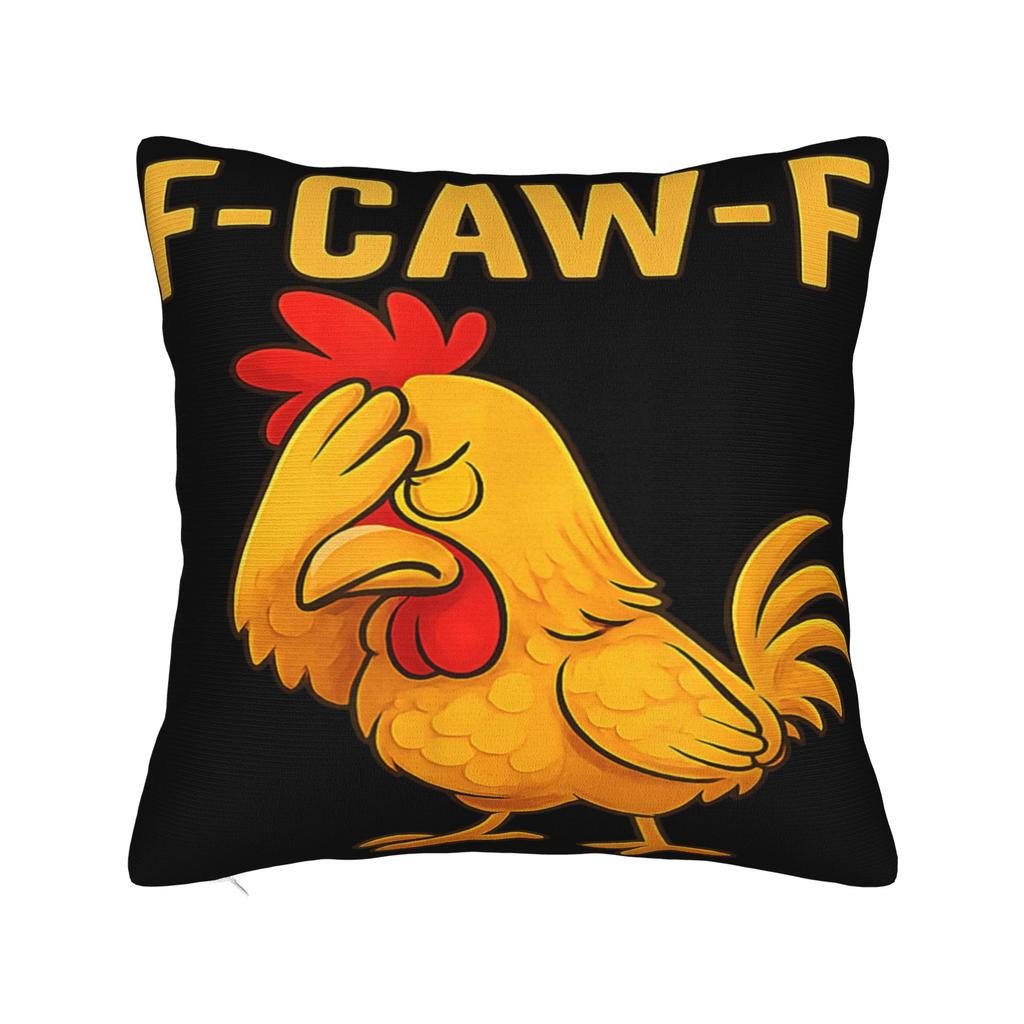 Chicken F-CAW-F  Pillowcases  Vintage Pillow Case For Sofa Car Home Decor Comfy Pillow Cover