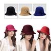 Fashion Women Ladies Girl Hat Warmer Church Bowler Cloche Hats Basin Cap Fisherman Cap Lady Girl