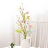 Прочная искусственная ветка пасхального цветка Вставка Изысканное мастерство для различных декоративных нужд Долговечное использование