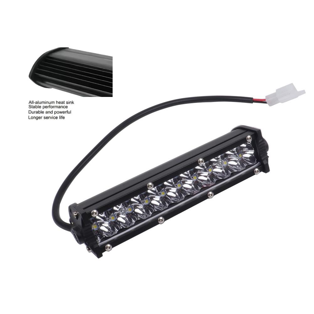 Motorcycle LED Light Bar Headlight Kit With Mounting Brackets and Switch For CRF250F CRF110 TTR110 YZF450 7/8" 22mm Handlebars
