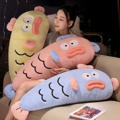 Подушка Hangyodon для персонажей мультфильмов и аниме, аксессуары для успокаивающей куклы, домашняя детская плюшевая кукла, подарок Kawaii