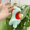 Cute Cartoon Animal Plush Keychain Figures Featuring Colorful Bears And Dogs