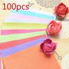 100 шт. Бумага для оригами Kawasaki Rose Handmade DIY Material Декоративная бумага Бумага для скрапбукинга