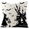 Новая Хэллоуинская наволочка Домашняя Тканевая Наволочка для Подушки Диван Автомобиль Прикроватная