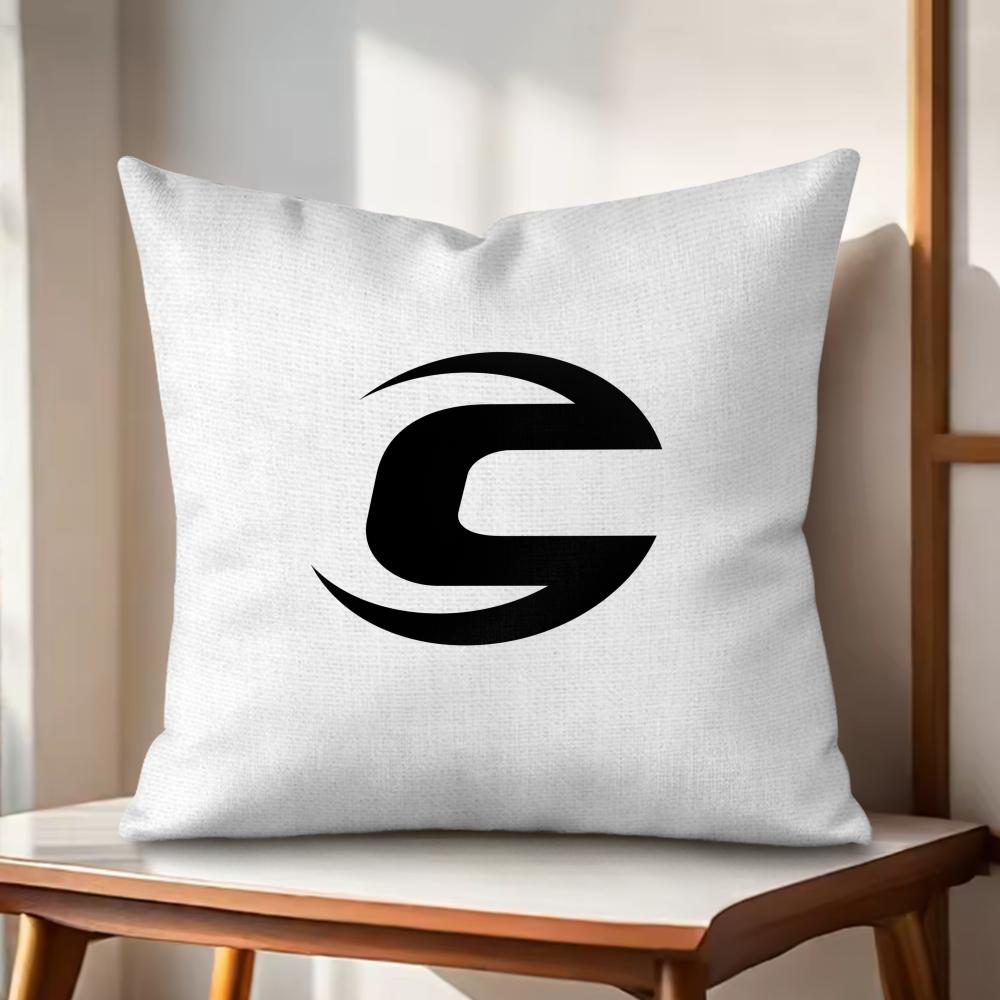 Brand C-C-CannondalesS Cushion Cover Natural Linen Organic Fabric Double-Sided Printing Couch Pillow Covers Home Decor