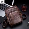 BULLCAPTAIN 100% Genuine Leather Men's Shoulder Bag Messenger Bags Business Men's High Quality Bag