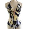 Monokini Swimsuit Sexy Backless Polyester Floral Set for Print Bikini Summer