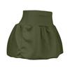 Ladies' Fashion Solid Color High Waist Skirt Double Layer Bubble Skirt Skirt