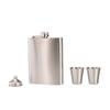Stainless Steel Wine Pot 7oz Whisky Flask Portable Wine Bottle Set  Gifts