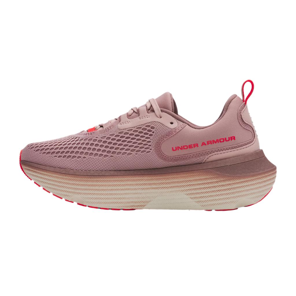 Under Armour Infinite Elite 2 Stylish Minimalist Trendy Aesthetic Low-Top Running Shoes Women Sneaker Pink 3028178-673