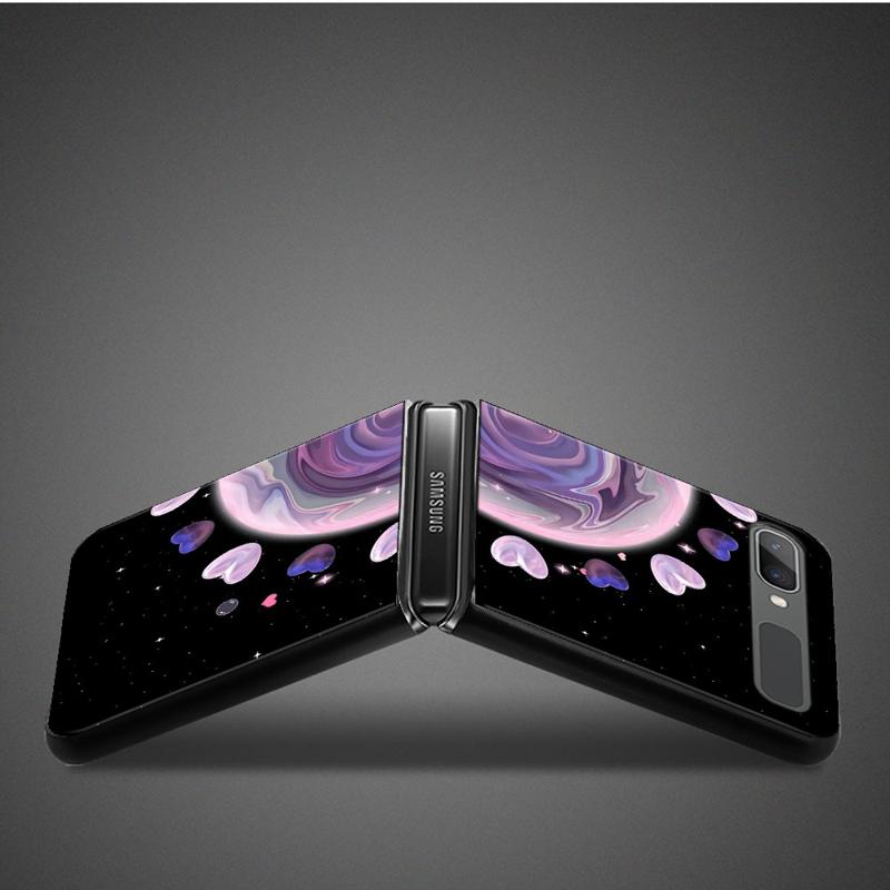 Чехол для телефона Galaxy Celestial Body Love для Samsung Galaxy Z Flip 4 Z Flip3 5g, твердый чехол-книжка для Galaxy Z