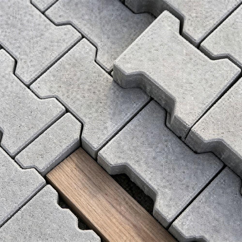 Thickened I Shape Brick Mold Plastic Concrete Paver Mold New Paving Brick Mold  Garden Walkway
