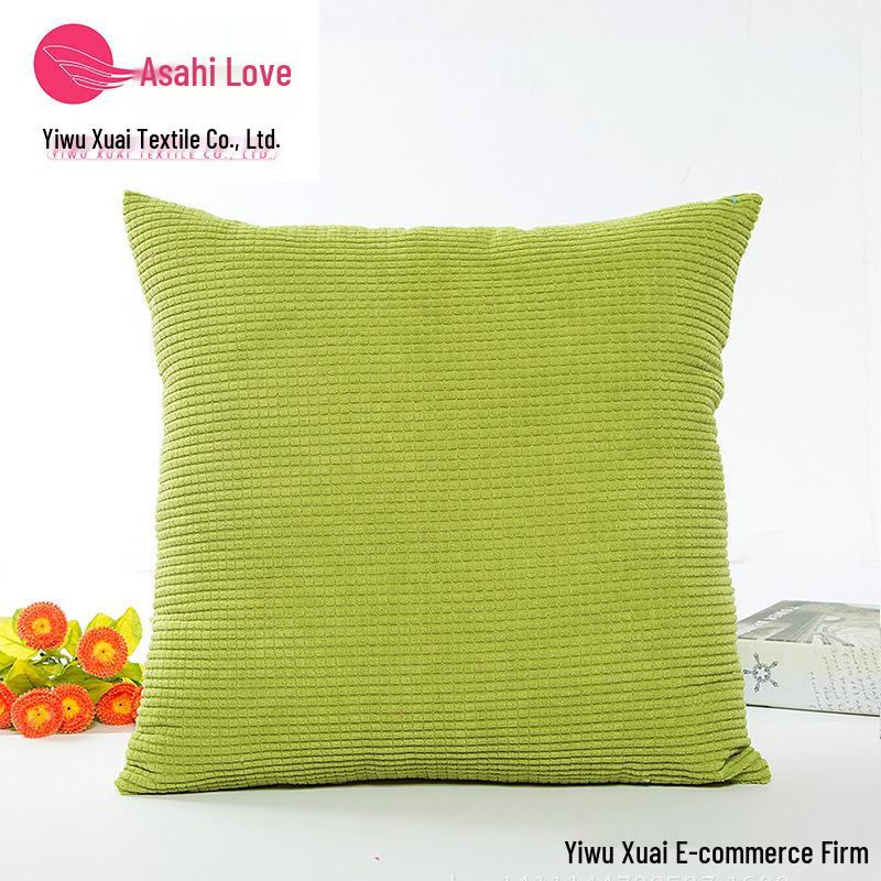Minimalist Cross-Border Cushion Cover for Office, Car, Sofa, or Home – Classic Corn Kernel Design (Core Not Included)