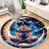 1pc Dragon Ball Office Round Area Rug,  Under Office Chairs Bedroom Living Room Home Decor a0926193
