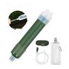 Outdoor Survival Rescue Picnic Direct Drinking Water Carbon Fiber Outdoor Emergency Supplies Portable Mini Camping Water Filter Straw Water Purifier