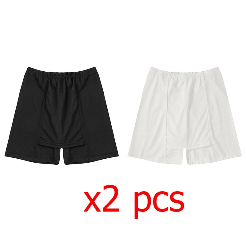 Summer Women's Shorts Underwear Ice Silk Safety Pants Leggings Large Size Seamless Anti-exposure Women's Ultra Thin Stretch Short Leggings