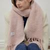 Pastel Cloud Wool Blended Tassel Muffler MF8123 2 Colors