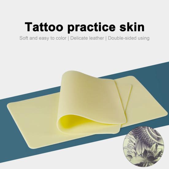 Компактная силиконовая пустая кожа для татуировок Tattoo Skin Safe Compact для начинающих