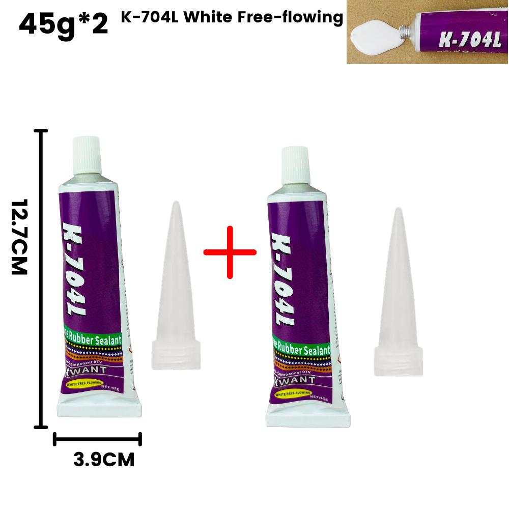 Silicone Industrial Adhesive 45g K-703 704 705 706 RTV Silicone Rubber Black White Transparent Electronic Component Sealing Glue