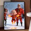 Disney Diamond Art Painting Kit 5D Diamond The Incredibles JackJack Painting Dot Art Gemstone Crystal Art Paint Diamond Home Wall Decor