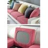 Sofa Seat Cushion Cover Elastic Furniture Sofa Protector Polar Fleece Plush Case for Sofa 1/2/3 Seater Chair Sofas Cover Stretch