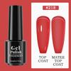 PHOENIXY 5ML Long-lasting Gel Nail Polish Top Base Coat Needed UV LED Soak-off Gel Nail Varnishes