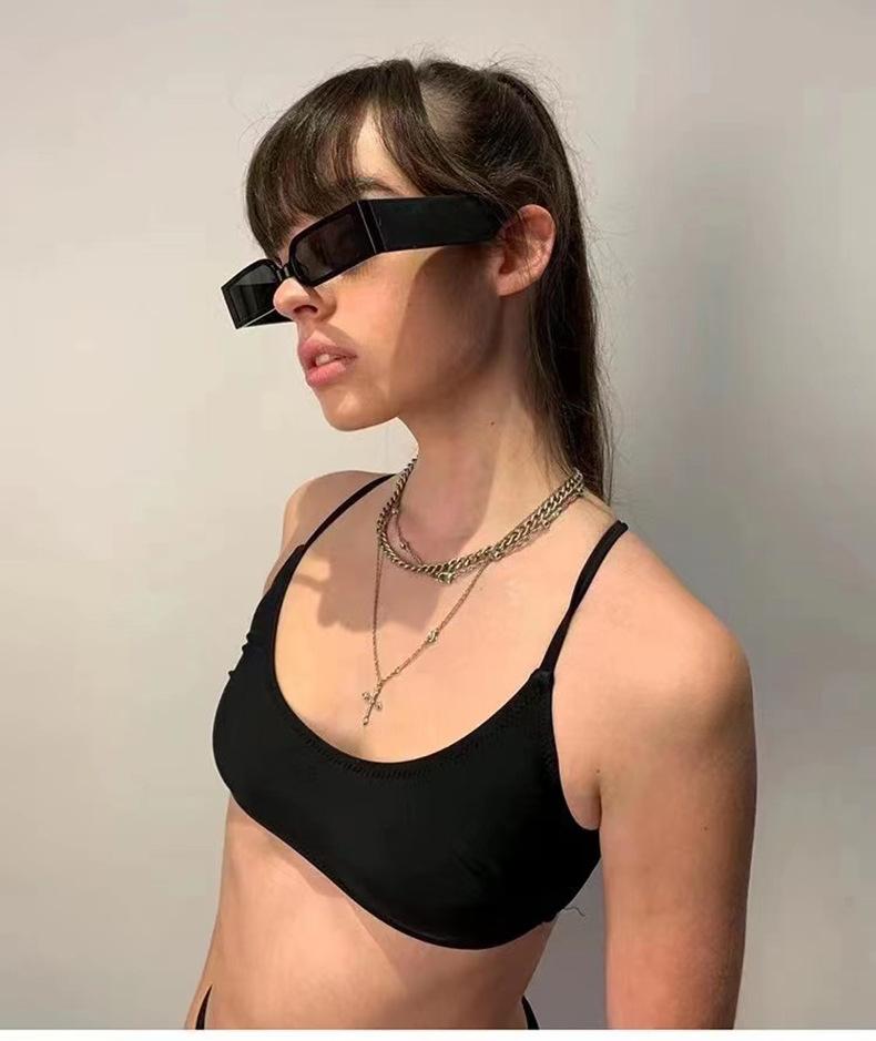 UV400 Хип-хоп унисекс очки солнцезащитные очки модные оттенки винтажные для мужчин и женщин прямоугольная оправа очки очки ручной работы