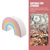 Rainbow Piggy Bank Girl Toddler Toys Money Pot Cartoon Saving Shape Ceramics Child