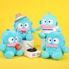 Плюшевая кукла Хангёдон с лицензией Sanrio, милая мультяшная рыба, мягкая игрушка, сжимаемая, пушистая плюшевая фигурка, подарок на день рождения, Рождество для девочек, фанатов