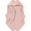 Unisex Cute Design Hooded Towel Set (2pcs) 76.2x76.2cmBaby Swaddling Clothes Ultra Soft Warm & Highly Absorbent Bath Towels