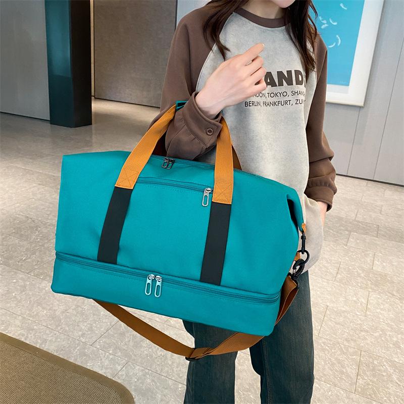 Дорожная сумка большой вместимости для фитнеса, спорта и деловых поездок - Маленький багаж и решение для хранения для студентов