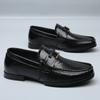 Модные кожаные летние деловые туфли из английской кожи для мужчин 2024 года, весна-осень, новые дизайнерские роскошные туфли для вождения на мягкой подошве для мужчин