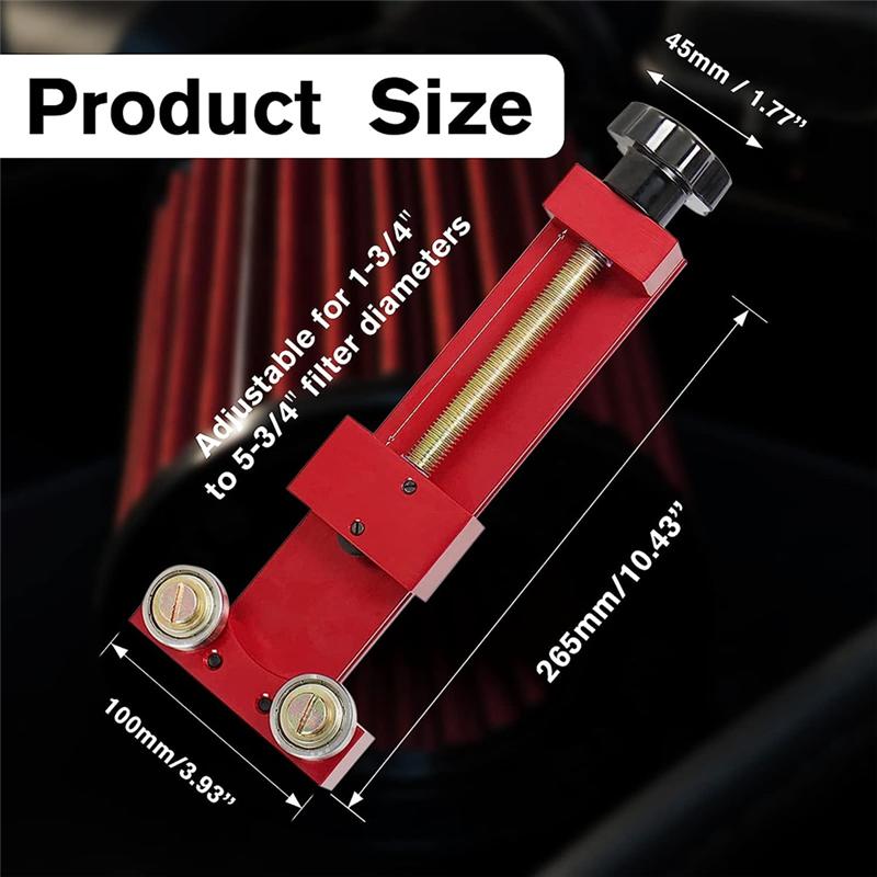 Durable-66490 Oil Filter Cutter Oil Filter Removal Tool Universal Cutting Range 1-3/4 Inch To 5-3/4 Inch