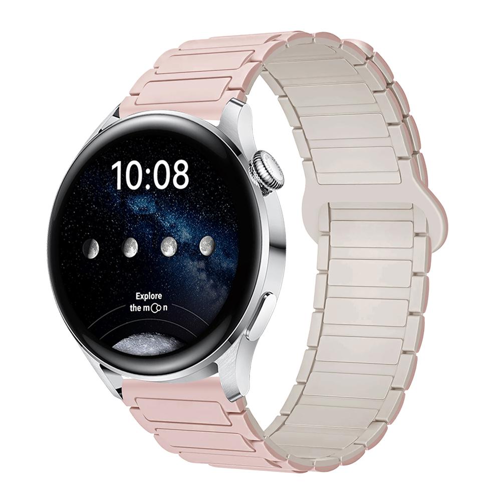 18mm 20mm 22mm Magnetic Band for Samsung Galaxy Watch 7 6 5 4 40mm 44mm 5Pro 6Classic Silicone Strap for Huawei Watch GT5 GT5 Pro 46mm Xiaomi