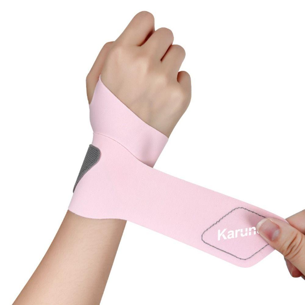 Spandex Sport Wrist Guard with Fastener Tape Wrist Support Brace Wristband Badminton Basketball