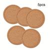 5/10/20x Coasters Coffee Cup Mat Natural Cork Non-Slip