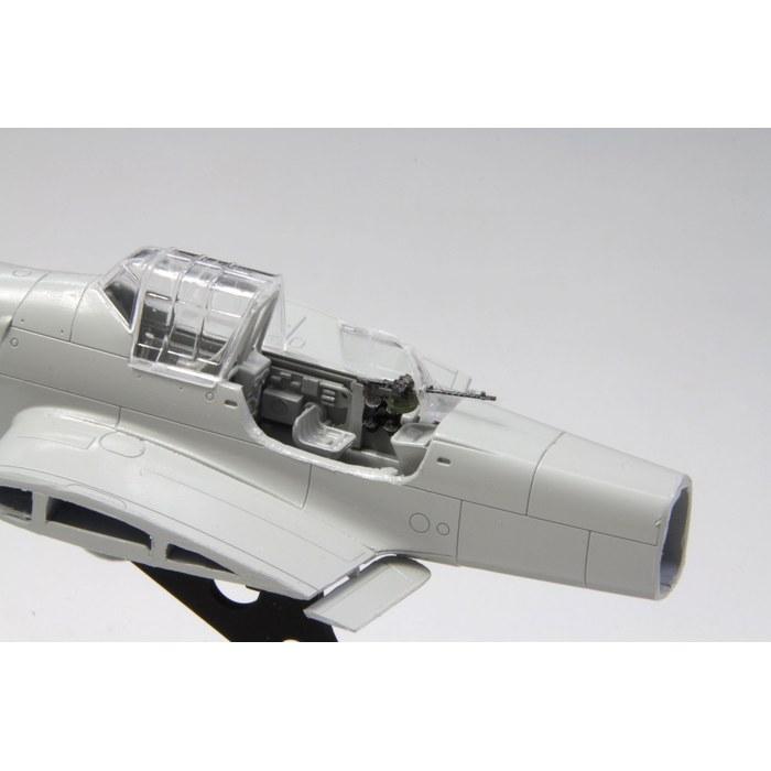 Fine Molds 1/72 Серия Nano Aviation MG15 7,92 мм Гибкий Пулемет Морской Тип 1/Армейский Тип 98 Пластиковые Детали Модели NA12 Цвет Литника