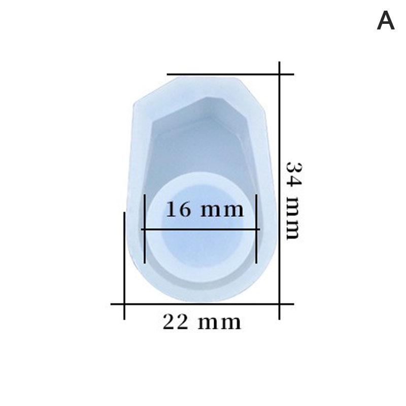 Геометрическое кольцо силиконовая форма для самостоятельного изготовления ювелирных изделий из эпоксидной смолы принадлежности для форм