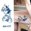 GH Hot Sale Waterproof Long Lasting Temporary Tattoos Stencil Body Art Arm Chest Leg Shoulder Tattoo Stickers for Girl Men Women