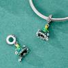 Charm 925 Silver Charms Pendant Santa Claus Christmas Tee Beads Fit Original Bracelet Necklace Charms Jewelry Gift