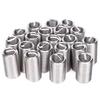 20Pcs Thread Inserts Male Female Reducing Nut Repair Tool Stainless Steel Fastener M14x23D