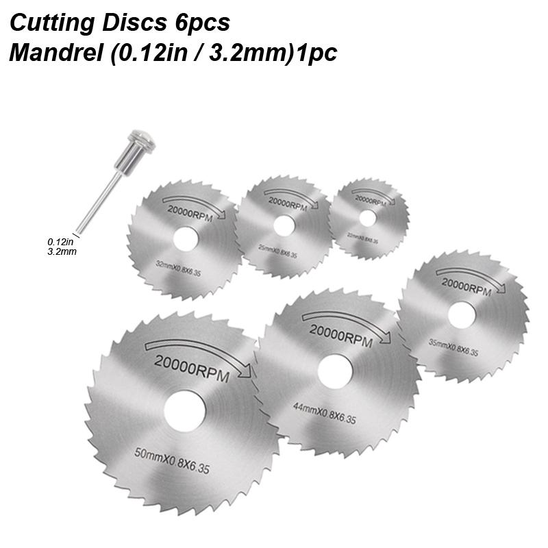 Мини-дисковые пилы, диски, вращающийся инструмент, электрическая шлифовка, резка для режущего диска Dremel, набор режущих дисков Power Wood Plastic с оправкой