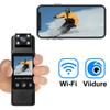 4K WiFi Body Camera with Audio and Video Recording Wearable Body Cam Mini Video Camera Camcorder