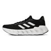 adidas Switch Run Черно-белые женские кроссовки Core-Black Cloud-White Halo-Silver IF5733