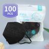 20-200PCS 5 Layers FFP2 MASK Adult Black KN95 Fabric Mascarillas Approved Mouth Face FPP2 Mask KN95 Filter Respirator FFP2MASK