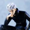 Аниме Фигурка Jujutsu Kaisen Сидячая Поза Годжо Сатору Статуя Игрушки Модель Кукла ПВХ Украшения Подарок на День Рождения