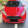 Передний Сплиттер Губа Спойлер Бампера Для Ford Fiesta MK6 ST 2012-2017 Защитная Накладка Нижняя Лопасть Сплиттер Стайлинг Автомобиля